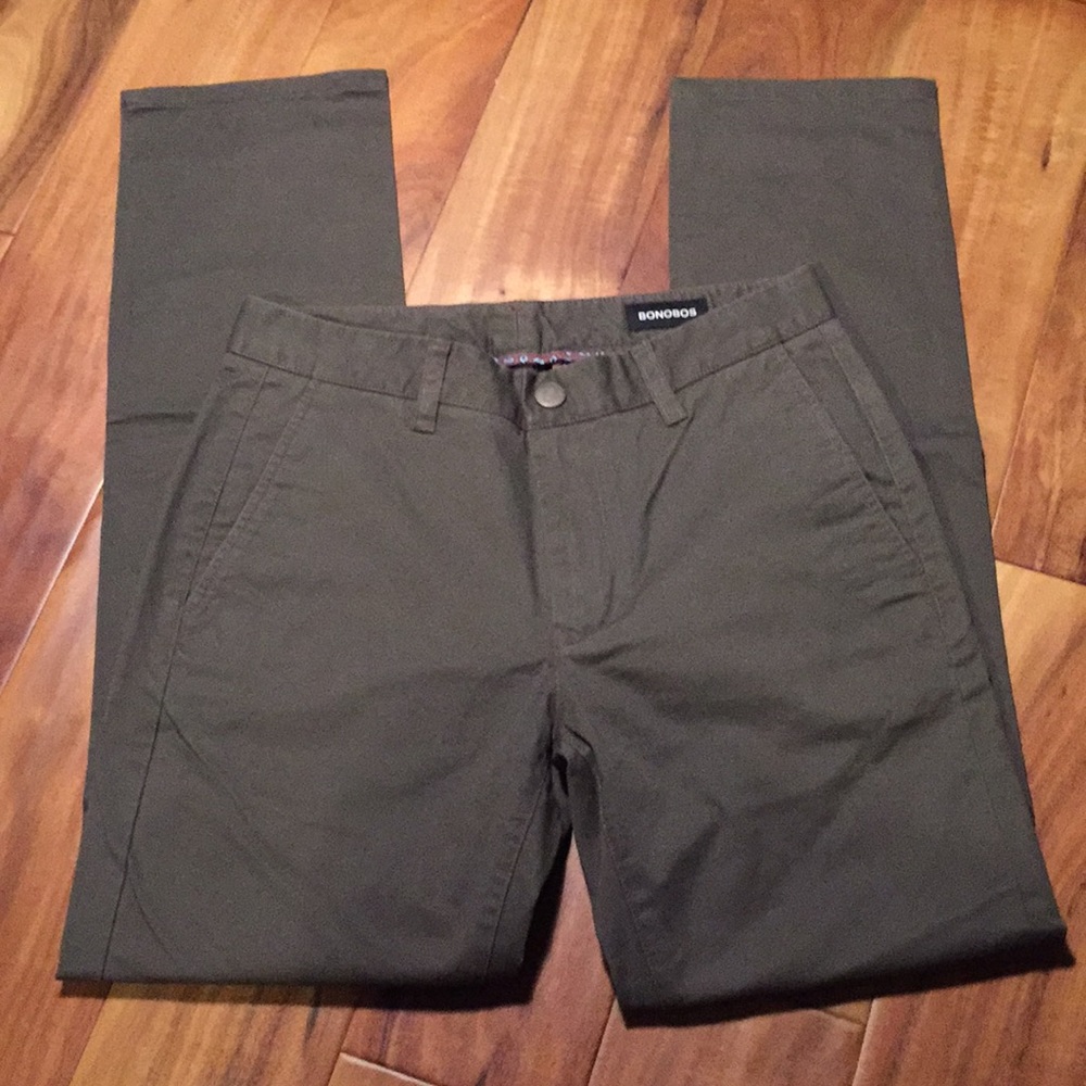 NEW Bonobos Tailored Chinos 28x30